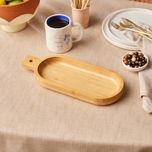 Karaca Bambu Lora Saplı Sunumluk 33 Cm Kahverengi