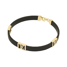 Louis Vuitton Model Kauçuk Bileklik  64037597 Sarı Altın