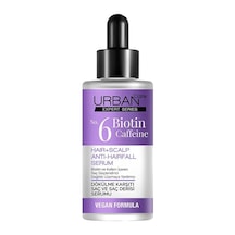 Urban Care Expert No.6 Biotin Caffeine Dökülme Karşıtı Saç Bakım Serumu, 50 Mililitre, Vegan