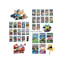 Köpek Adam 14 Kitap + Kaptan Düşükdon 12 Kitap + Kedi Çocuk 5 Kitap - Dav Pilkey Güncel Set - Mayıs 2026
