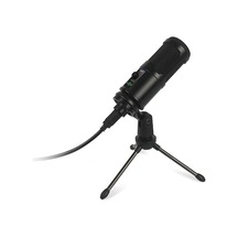 Bm-65 Usb Kondenser Mikrofon, Canlı Yayın Ve Toplantılar İçin, Siyah, Üç Ayaklı Sehpa Dahil