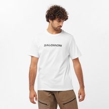 Salomon Sal Logo Perf Ss Tee M Whıte// T-shırt Lc2245500 001