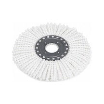 Orret Home Döner Vileda Yedek Mop Ucu Mikrofiber Temizlik Bezi 35 Cm Tüm Modellerle Uyumlu Vileda Başlığı Döner M