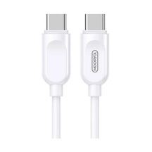 Sandwich Beyaz Joyroom 60w Pd Hızlı Şarj C Type-c To Type-c Kablo, 1m Uzunluk, Tpe Malzeme, S-m412 Modeli