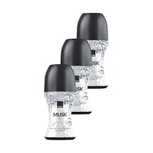 Musk Rain Erkek Roll-on 50 Ml. Üçlü Paket