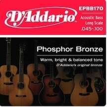 D'addario Epbb170 Akustik Bas Gitar Teli 45-100