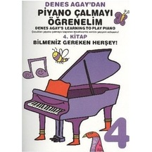 045-pmem2504 Learning To Play Piano Denes Agay 4. Kitap