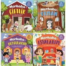 Cırt Cırtlı Hikayeler 4 Kitap Set Merhaba Çiftlik Duygularım Eşy