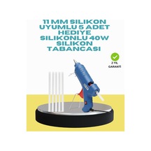 5 Silikon Hediyeli 40w Silikon Tabancası Ev Ve Hobi Kullanımı