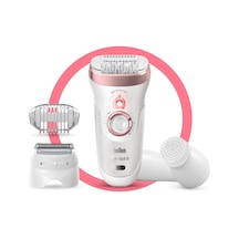 Braun Silk-Epil 9 9855 SensoSmart Kablosuz Islak & Kuru 3'ü 1 Arada Epilatör