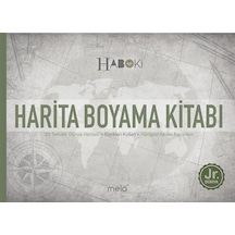 Harita Boyama Kitabı - Haboki Jr.Dünya - 20 Tematik Dünya Haritası - Veli Kural - Mela Yayınevi