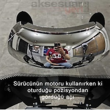 Sym Jet 14 Motosiklet Kör Nokta Aynası - 180 Derece Görüş Sağlayan Kör Nokta Aynası