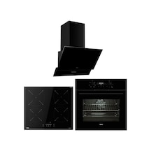 Teka HEB 723 BK - IBC 64110 BK - ATV 60.3 BK İndüksiyonlu Ankastre Set