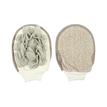 Lastikli Lif Kese Kahverengi 16 Cm X 22 Cm 000 Açık Krem