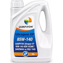 Şampiyon Ultragear Ep 85W-140 Şanzıman Ve Dişli Yağı 3 L