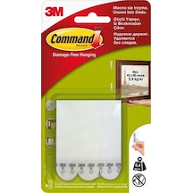 3M Command 17201 Orta Boy Resim Asma Şerit Cırt Bantları