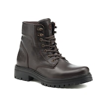 LUMBERJACK WAGNER HAKİKİ DERİ FERMUARLI CASUAL ANATOMİK ERKEK BOT Kahverengi