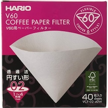 Hario V60 02 Filtre Kağıdı 40 Adet