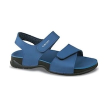 Ceyo Bello-3ı Sax Ortopedik Erkek Çocuk Sandalet Saks Mavi