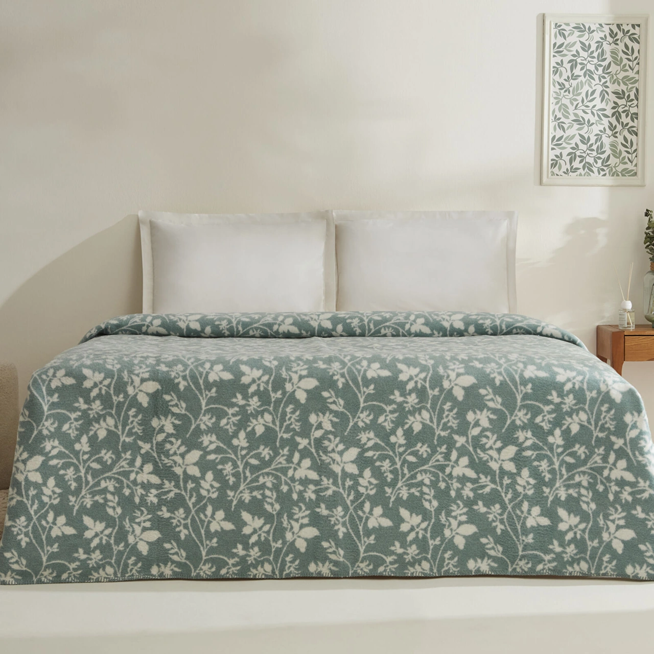 Karaca Home Cintia Çift Kişilik Akrilik Battaniye Koyu Mint Mint Karaca Home Cintia Çift Kişilik Akrilik Battaniye Koyu Mint Mint