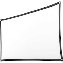 Novahub 72 İnç Taşınabilir Hd Projeksiyon Perdesi - 16:9 Sinema Kalitesi, Ev & Dış Mekan İçin