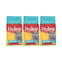 Proline Balıklı Ve Pirinçli Yetişkin Kedi Maması 1,2kg - 3 Adet