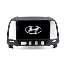 Hyundai Santa Fe - Araç Multimedya Ekran - 4gb 64gb - S - Black - 2006 - 2011 - 9 Inch - Myway - Red