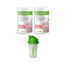 Herbalife 2 Adet Ahududu Beyaz Çikolatalı Shake Ve 1 Shaker