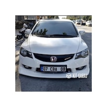 Kit Garaj Honda Civic Fd6 Mugen Makyajlı Ön Ek Plastik Boyasız