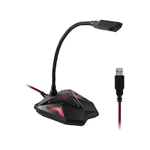 G55 LED Göstergeli Masaüstü Oyuncu Bilgisayar Mikrofonu