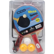 Ceo Sport Masa Tenisi Seti Fileli (2 Raket+3 Top) Ceo-Sp0005
