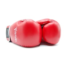 Delta_Store Ravel Fighter Deluxe Pu Dura-Strong 14 Oz Kırmızı Boks Eldiveni