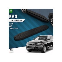 S-dizayn Audi Q7 Evo Siyah Yan Basamak 213 Cm 2005-2015