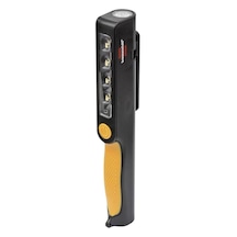 Led Lamba/kullanışlı Led Pil Clipleuchte Çalışma Lambası Akkubetrieben, Dahil Dönebilen Clip Mıknatıslı Renk: Siyah/sarı, 1 Adet, 1175890