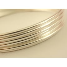 Saf Gümüş 999 Ayar 1,0 mm (1000 Mikron)Yuvarlak Gümüş Tel 2 Metre