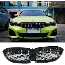Bmw G20 Ön Panjur Böbrek Diamond Piano Black
