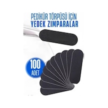 Ayak Törpü Yedeği Yapışkanlı Törpü Zımparası Pedikür Törpü Yedeği 100 Adet 716031