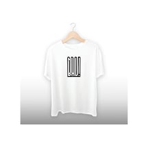 Good&Bad Yazısı Detaylı Unisex Tişört Beyaz Good&Bad Yazısı Detaylı Unisex Tişört Beyaz