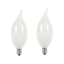 2 Adet Çok Kaliteli E14 Duy 5 Watt, 4200 Kelvin Beyaz Işık Led Ampul, Avize Şamdan Ampulü Mum Ampul