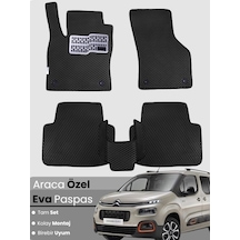 Citroen Berlingo 2018-2024 Uyumlu Eva Paspas Tam Set Araca Özel,su Geçirmez,kolay Montaj 137