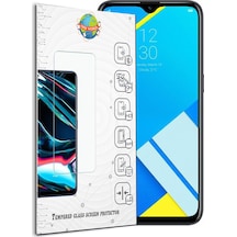 Realme C2 2020 ile Uyumlu Temperli Ekran Koruyucu Kırılmaz Cam
