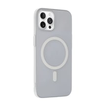 Joko Apple iPhone Uyumlu  14 Pro Max Uyumlu Tuna Pc Slim Magsafe Kapak - Şeffaf