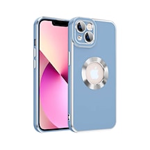 Apple Uyumlu iPhone 14 Plus Klfs Kongo Kılıf-mavi Mavi