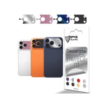 Apple İphone 17 Pro Max Arka Kamera Vinly Koruyucu Set 4 Renk, Çizilmeye Dayanıklı Kamera Koruyucu Ve Dekoratif Sticker Diğer