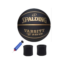 Basketbol Topu Varsity Black Gold Tf-150 +pompa +2 Bileklik