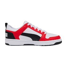 Puma Rebound Layup Lo 369866 20 Unisex Beyaz Günlük Sneaker Beyaz - Kırmızı
