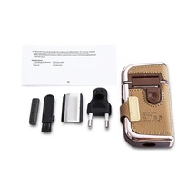 220v 3w Çift Başlıklı Şarj Edilebilir Tıraş Makinesi Taşınabilir Elektrikli Tıraş Makinesi