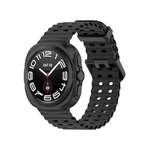 - İle Uyumlu Galaxy Watch Ultra 47mm Kordon Ocean Silikon Kordon 118