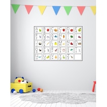 Oem Alfabe Tablo Pleksi 3Mm 70 X 50 Cm