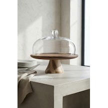 Arlina Akasya Ağacı Ayaklı Pasta Standı - 26 Cm Çok Renkli